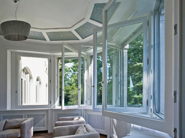 SC80-100 - Wooden casement window by Capoferri Serramenti - view 2